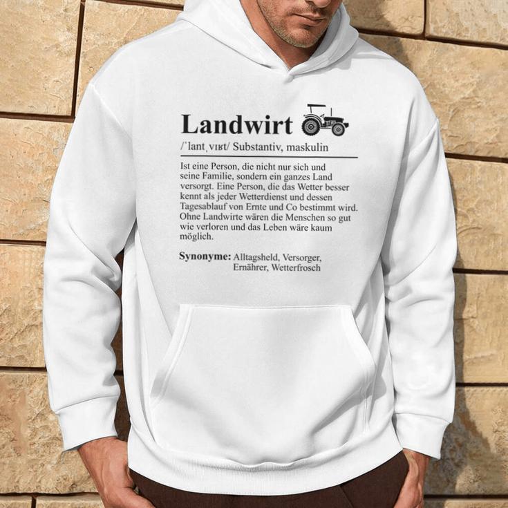 Lustiger Bauer Spruch Traktor Landwirt Lustig Kapuzenpullover Lebensstil