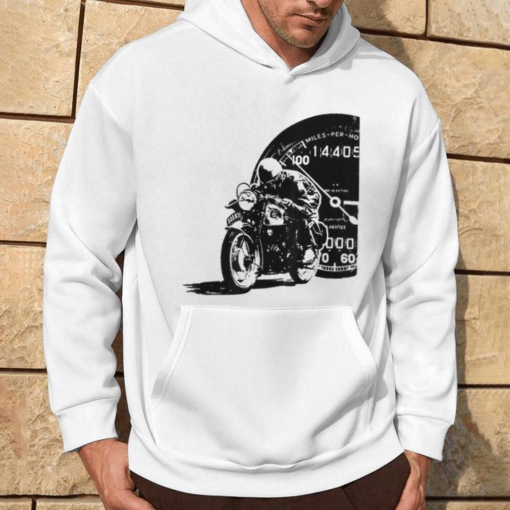 Motorcycle Heartbeat Biker Line Frequency Motorcycle Kapuzenpullover Lebensstil