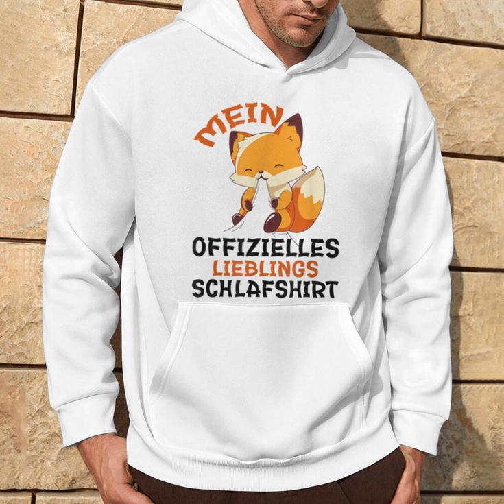 My Official Favourite Sleep Fox Pyjamas Fox Kapuzenpullover Lebensstil