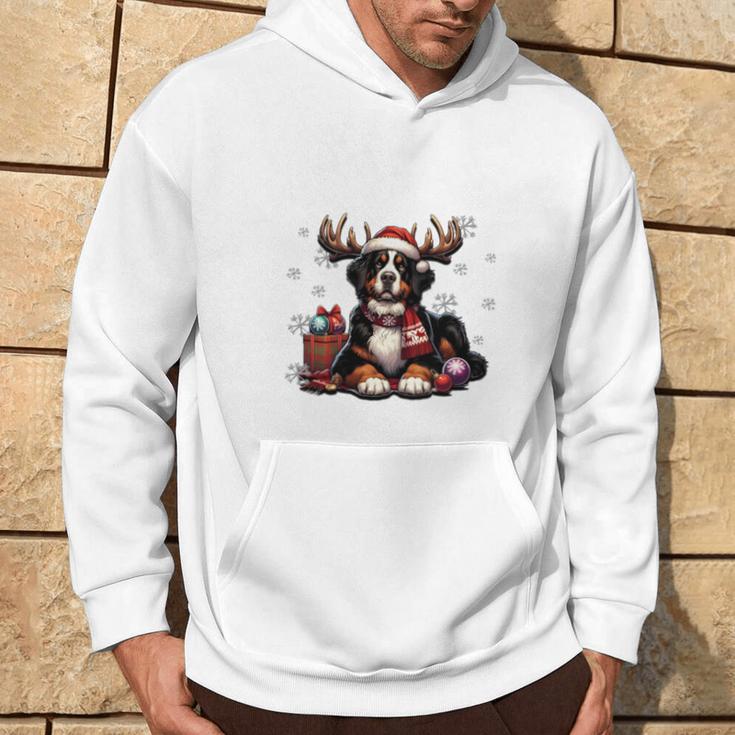 Rentier War Ausverkauft Berner Sennen Lustiges Weihnachts Kapuzenpullover Lebensstil