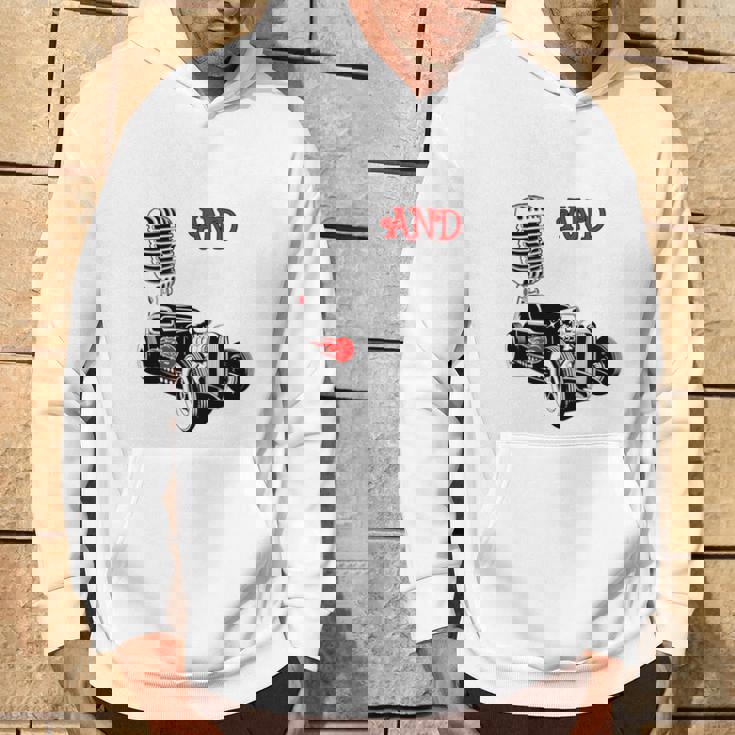 Rockabillyintage Ropa Años 50 Rockera Rock And Roll Música Manga Larga Sudadera Estilo de vida