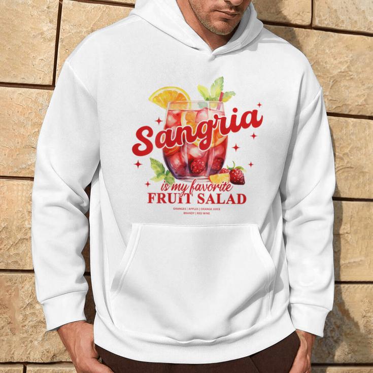 Sangria Is My Favorite Fruit Salad Party Kapuzenpullover Lebensstil