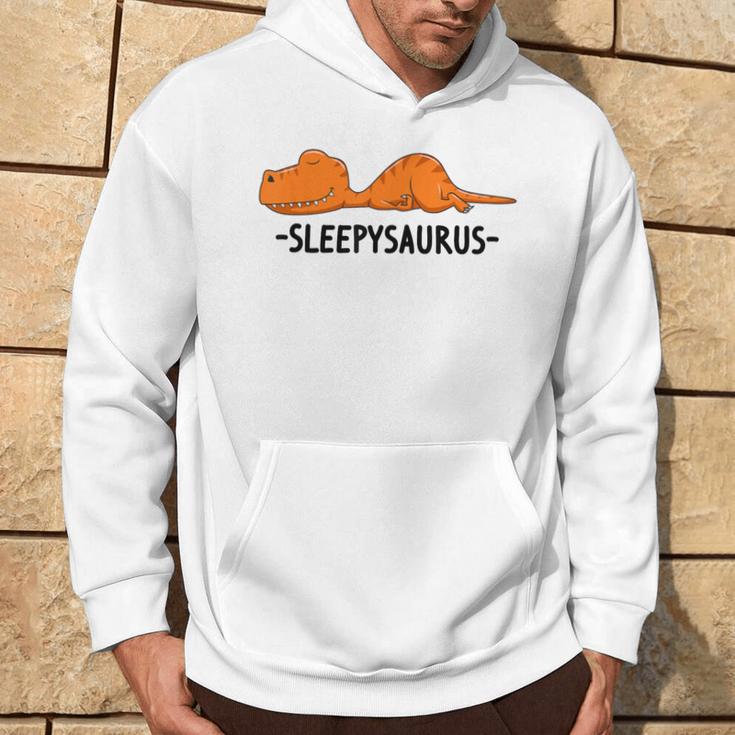 Sleepysaurus Schlaf Schlafanzug Nachthemd Dinosaurier Kapuzenpullover Lebensstil