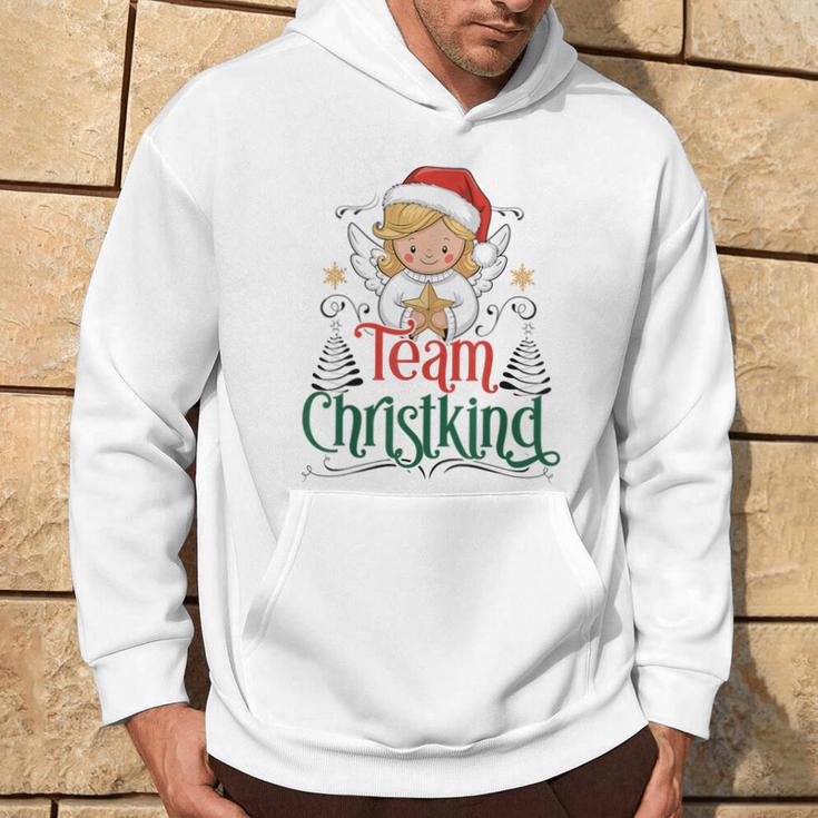 Team Christkind Christmas Eve Family Costume Kapuzenpullover Lebensstil