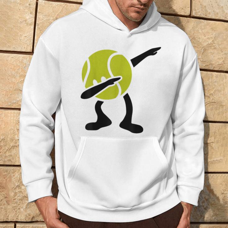 Tennis Dabbing Tennis Ball Tennis Player Ball Sport Kapuzenpullover Lebensstil