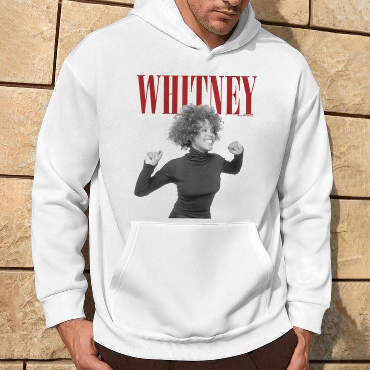 Whitney Houston Wanna Dance Gray Kapuzenpullover Lebensstil