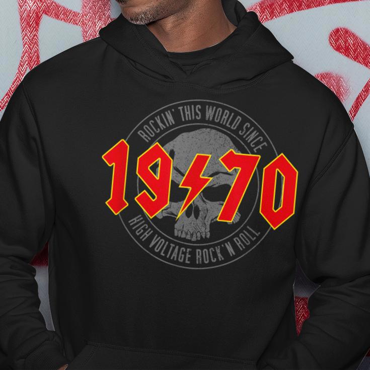 1970Intage Birthday Rock And Roll Heavy Metal Kapuzenpullover Lustige Geschenke