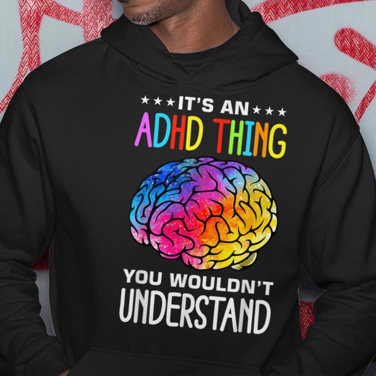 Adhd Humour And Awareness Kapuzenpullover Lustige Geschenke