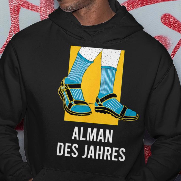 Alman With Sandals For Friends & Colleagues Kapuzenpullover Lustige Geschenke