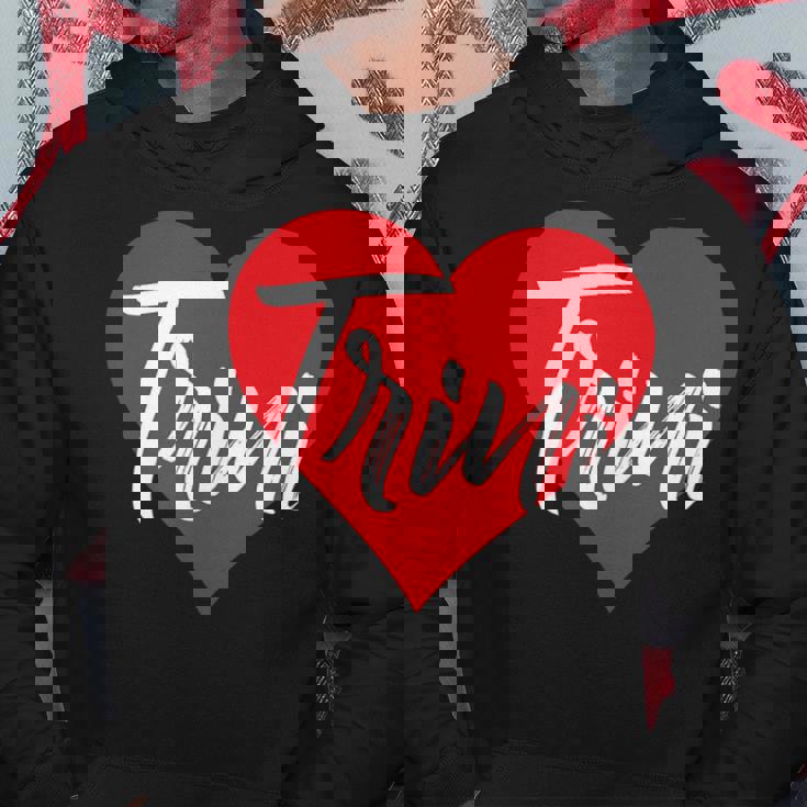 Amo A Trini Primer Nombre Yo Corazón Sudadera Regalos divertidos