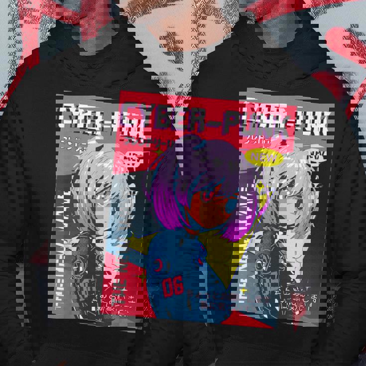 Anime Japonés Cyberpunk Cyberpunk Sudadera Regalos divertidos