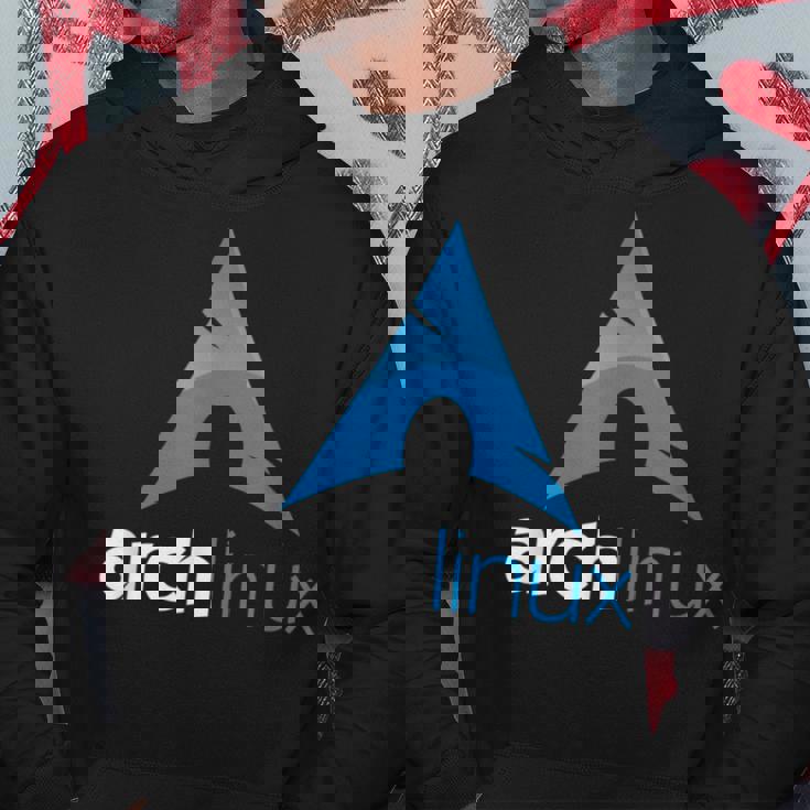 Arch Linux Con Lema Y Logotipo Open Source Os Sudadera Regalos divertidos