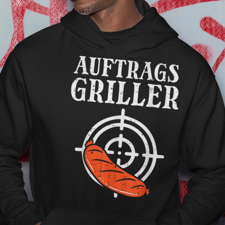 Auftrags Griller Wurst Grill Bbq Grill Master Kapuzenpullover Lustige Geschenke