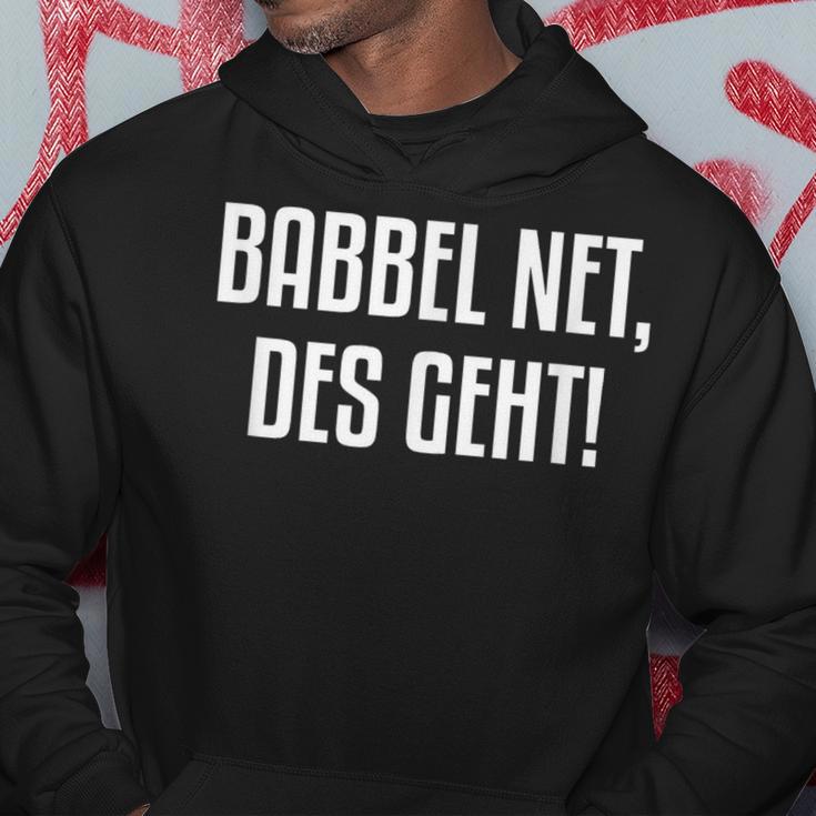 Babbel Net Des Geht Hessian Kapuzenpullover Lustige Geschenke