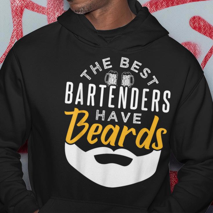 Bartender For Bartenders With Beards Kapuzenpullover Lustige Geschenke