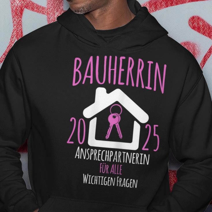 Bauherrin 2025 I Builder Construction Site Kapuzenpullover Lustige Geschenke