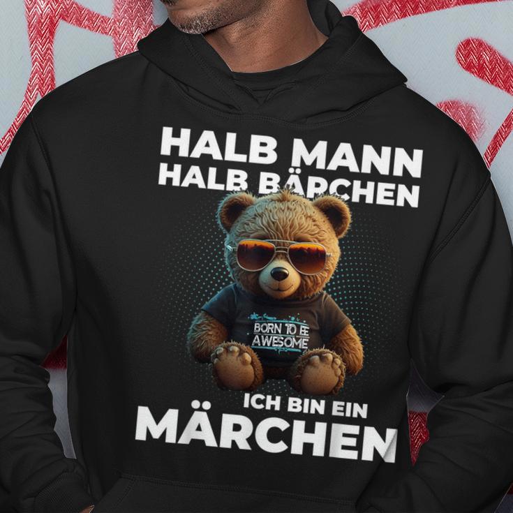 Bear Half Man Half Bear Fairy Tale Partner Kapuzenpullover Lustige Geschenke