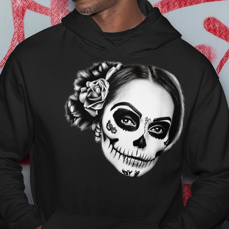 Beautiful La Catrina Santa Muerte Mexican Kapuzenpullover Lustige Geschenke