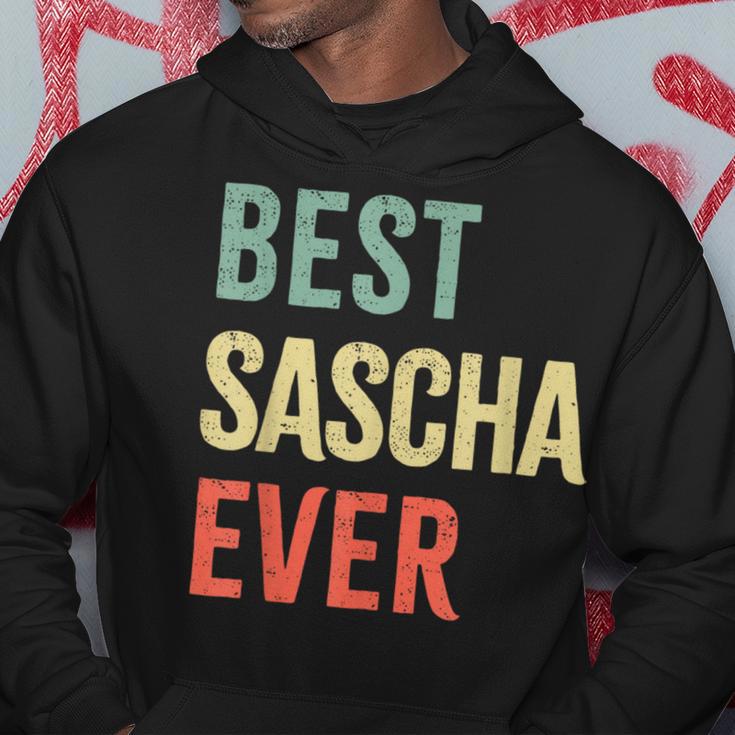 Best Sascha Ever First Name Kapuzenpullover Lustige Geschenke