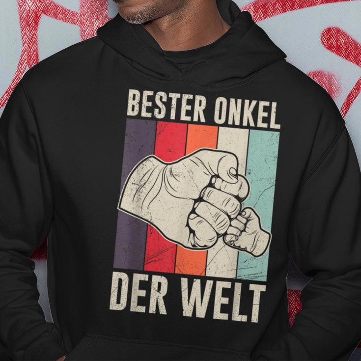 With Bester Onkel Der Welt Kapuzenpullover Lustige Geschenke