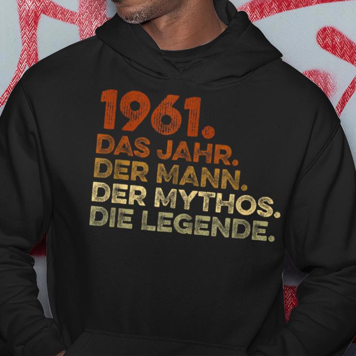 Birthday intage 1961 Man Myth Legend Kapuzenpullover Lustige Geschenke