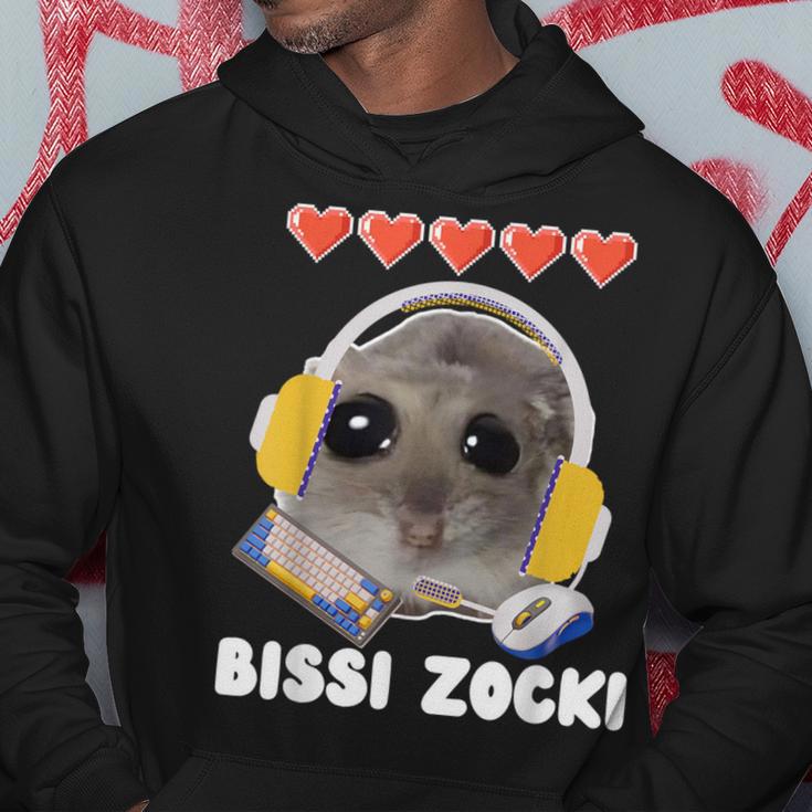 Bissi Zocki Sad Hamster Cute Hamstie Kapuzenpullover Lustige Geschenke