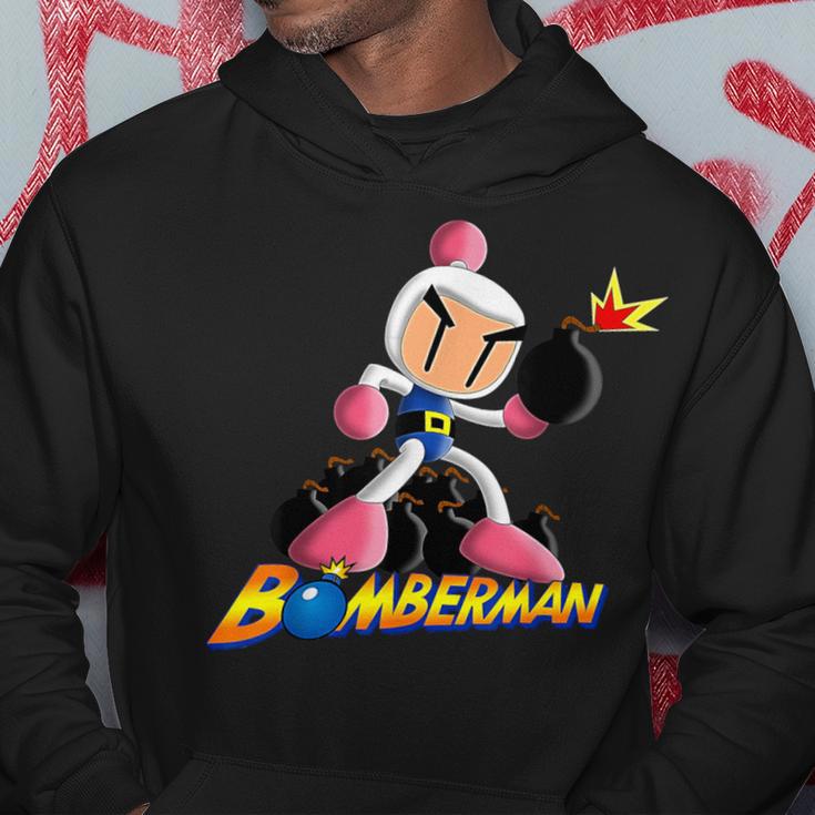 Bomberman Bombing Explosive Retro Gamer Nostalgia Classic Kapuzenpullover Lustige Geschenke