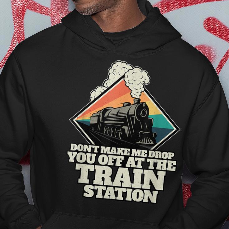 Bring Him Zum Bahnhof Train Yellowstone Kapuzenpullover Lustige Geschenke