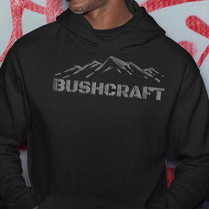 Bushcraft Bush Genius With A Touch Of Craftiness Kapuzenpullover Lustige Geschenke