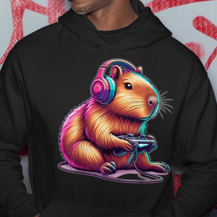 Capybara Gamer ideo Games Lovers Kapuzenpullover Lustige Geschenke