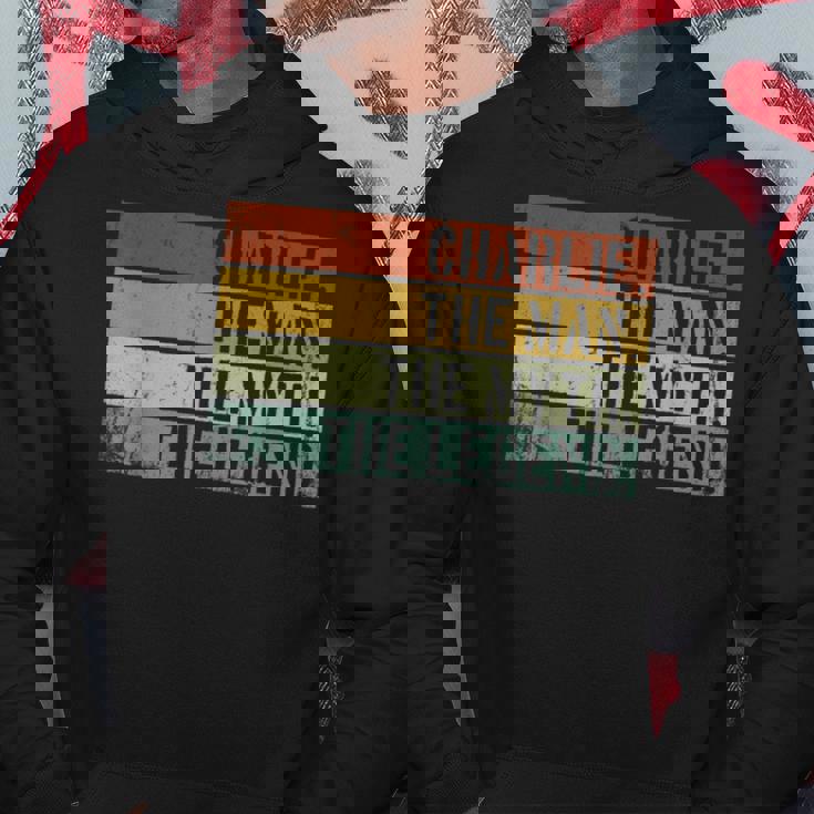 Charlie El Hombre El Mito La Leyenda Sudadera Regalos divertidos
