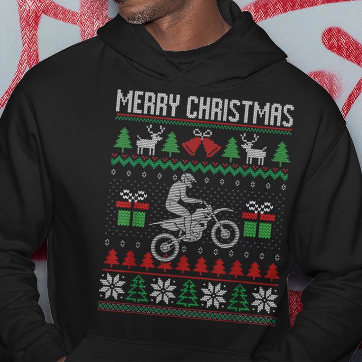 Christmas Jumper Motocross Dirt Bike Racing Christmas Sports Ugly Kapuzenpullover Lustige Geschenke