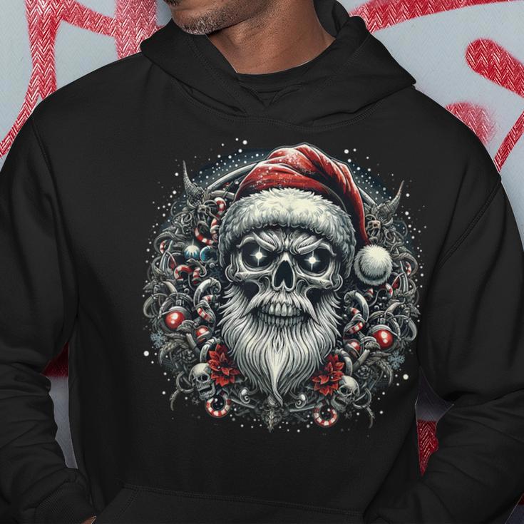 Christmas Skull Christmas Death Heavy Xmas Kapuzenpullover Lustige Geschenke