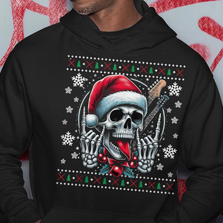 Christmas Skull Ugly Christmas Heavy Xmas Skeleton Kapuzenpullover Lustige Geschenke