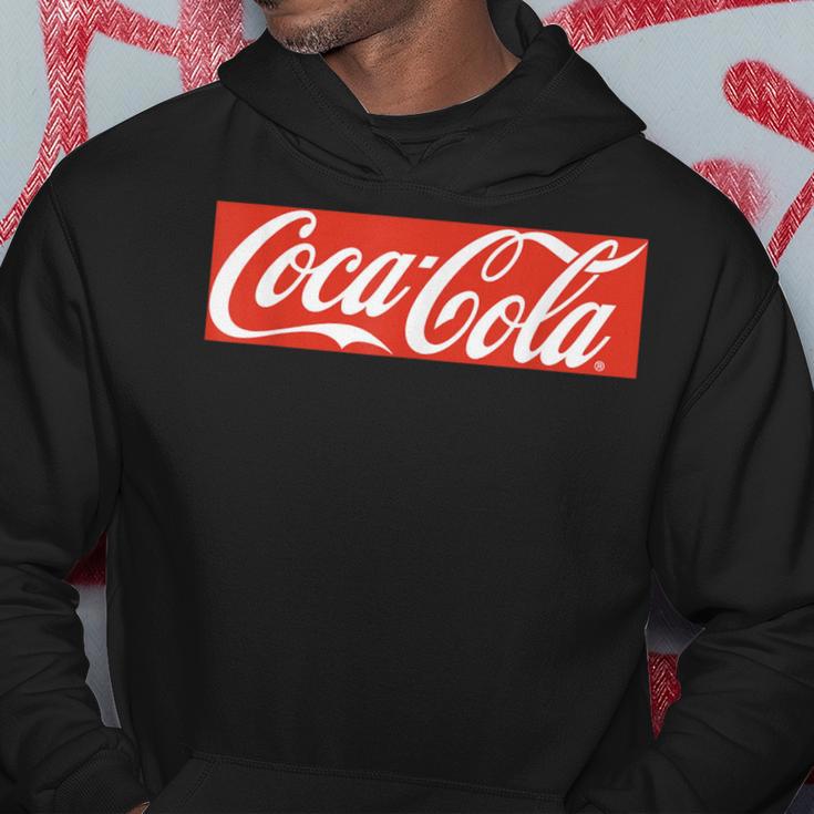 Coca-Cola Block Logo Kapuzenpullover Lustige Geschenke