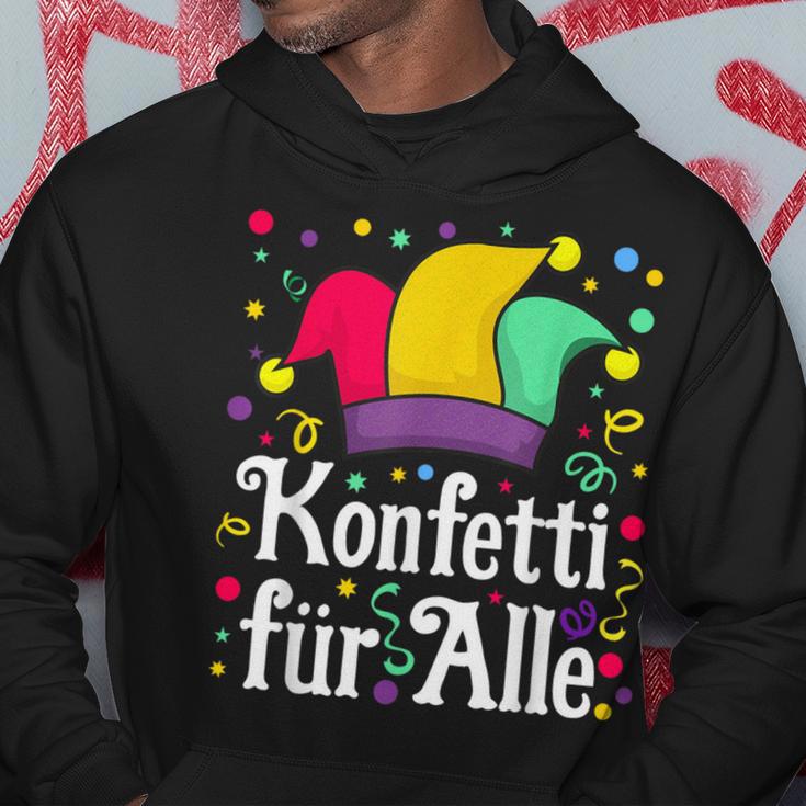 Confetti And Fool Cap Carnival Costume Kapuzenpullover Lustige Geschenke