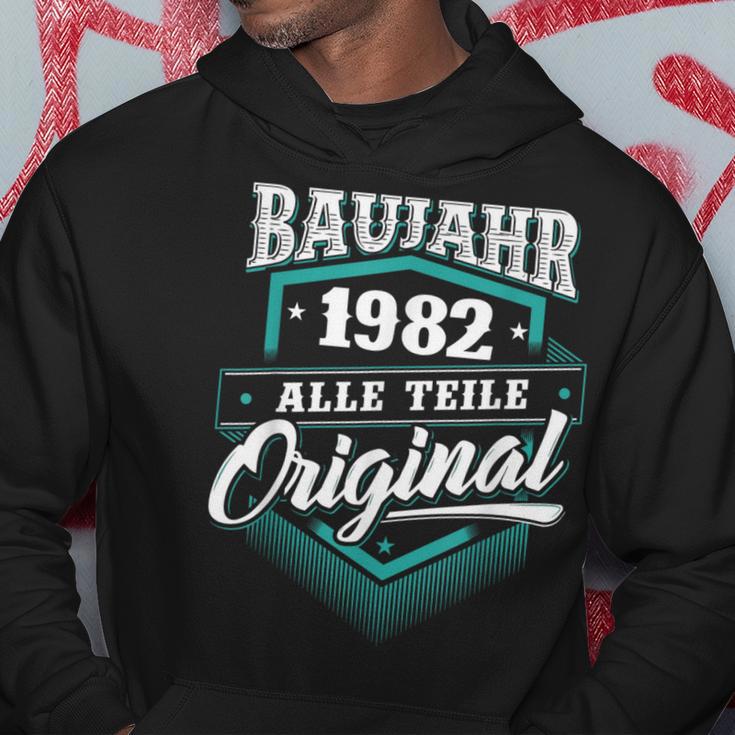 Construction Year 1982 All Parts Original Birthday Kapuzenpullover Lustige Geschenke