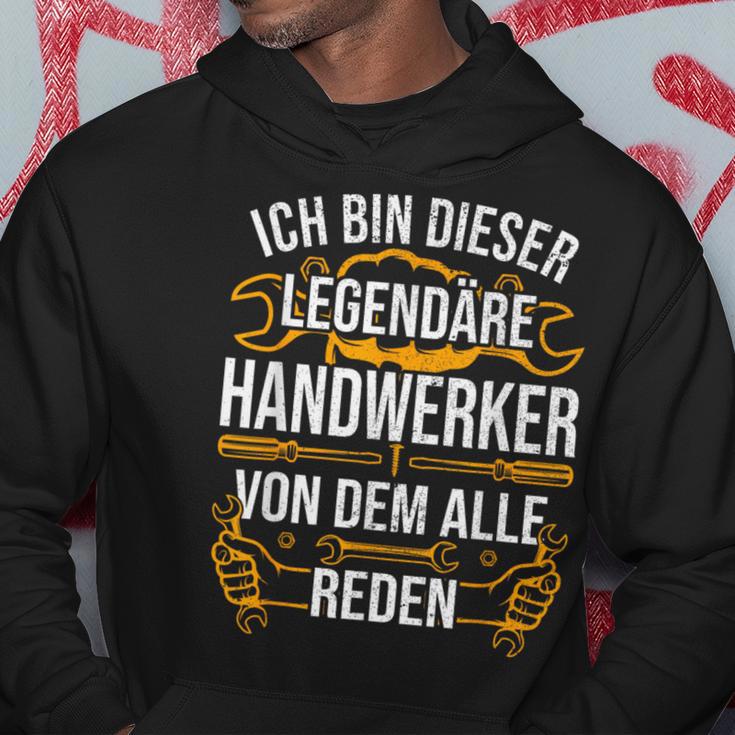 Craftsman Ich Bin Dieser Legendäre Handwerker Man Kapuzenpullover Lustige Geschenke