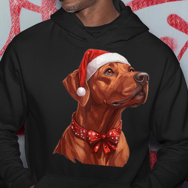 Cute Rhodesian Ridgeback Dog Christmas Merry X-Mas Graphic Kapuzenpullover Lustige Geschenke