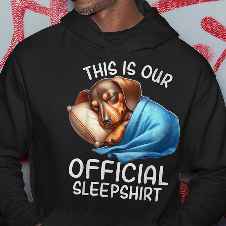 Dachshund Pyjamas Official Dachshund Kapuzenpullover Lustige Geschenke