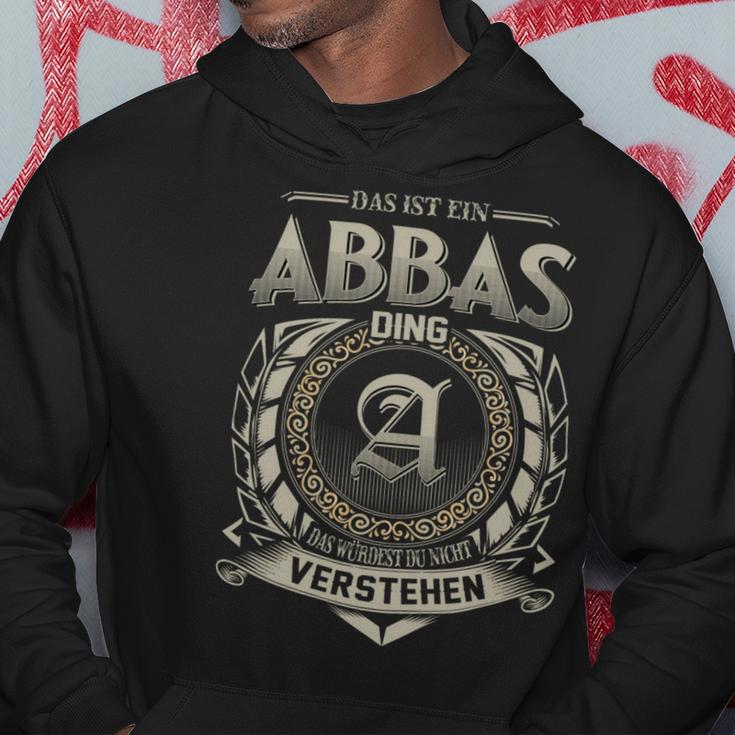 Das Ist Ein Abbas Ding Abbas Name Kapuzenpullover Lustige Geschenke