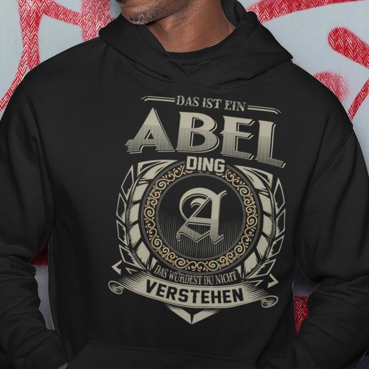 Das Ist Ein Abel Ding Abel Name Kapuzenpullover Lustige Geschenke