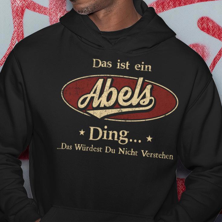 Das Ist Ein Abels Ding Das Würdest Du Nicht Verstehen Abels Name Kapuzenpullover Lustige Geschenke