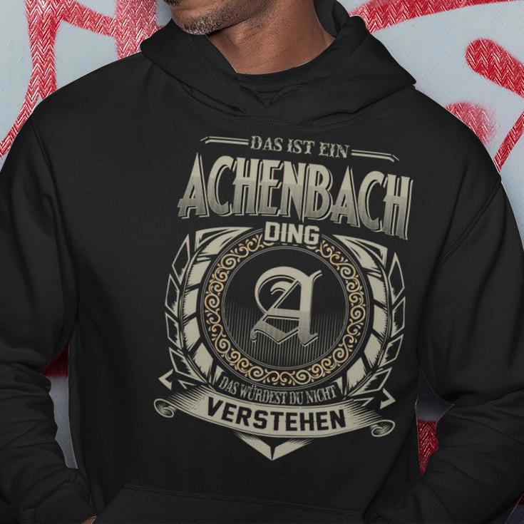 Das Ist Ein Achenbach Ding Achenbach Name Kapuzenpullover Lustige Geschenke