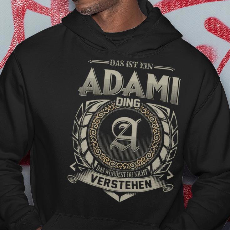 Das Ist Ein Adami Ding Adami Name Kapuzenpullover Lustige Geschenke