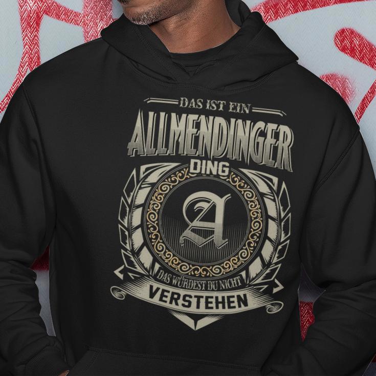 Das Ist Ein Allmendinger Ding Allmendinger Name Kapuzenpullover Lustige Geschenke