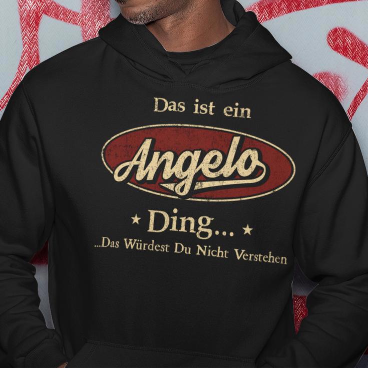 Das Ist Ein Angelo Ding Das Würdest Du Nicht Verstehen Angelo Name Kapuzenpullover Lustige Geschenke