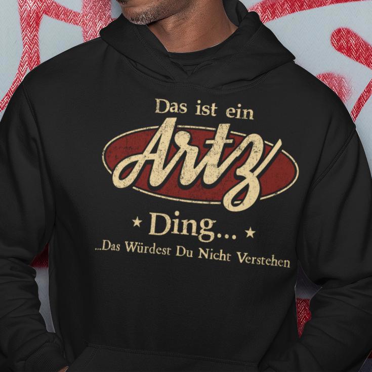 Das Ist Ein Artz Ding Das Würdest Du Nicht Verstehen Artz Name Kapuzenpullover Lustige Geschenke