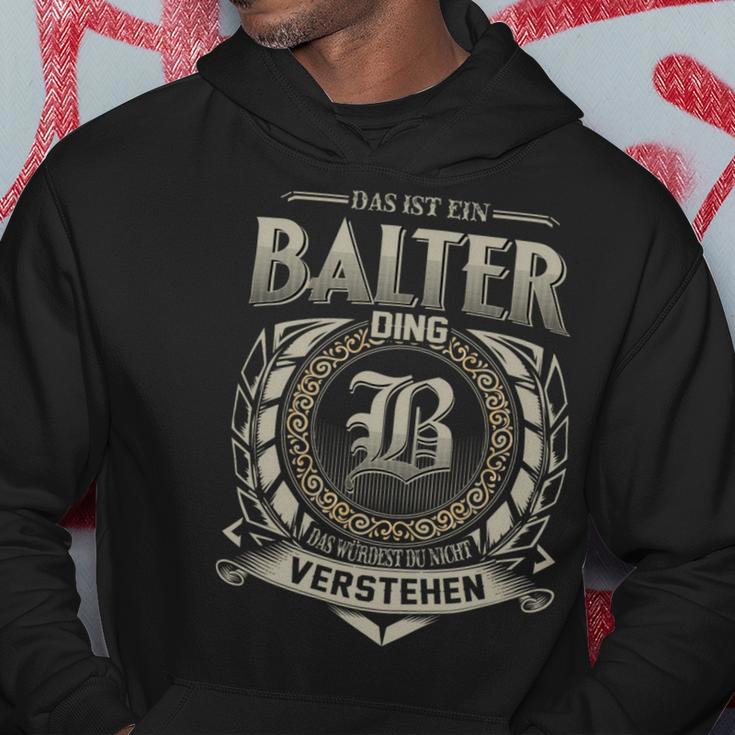 Das Ist Ein Balter Ding Balter Name Kapuzenpullover Lustige Geschenke