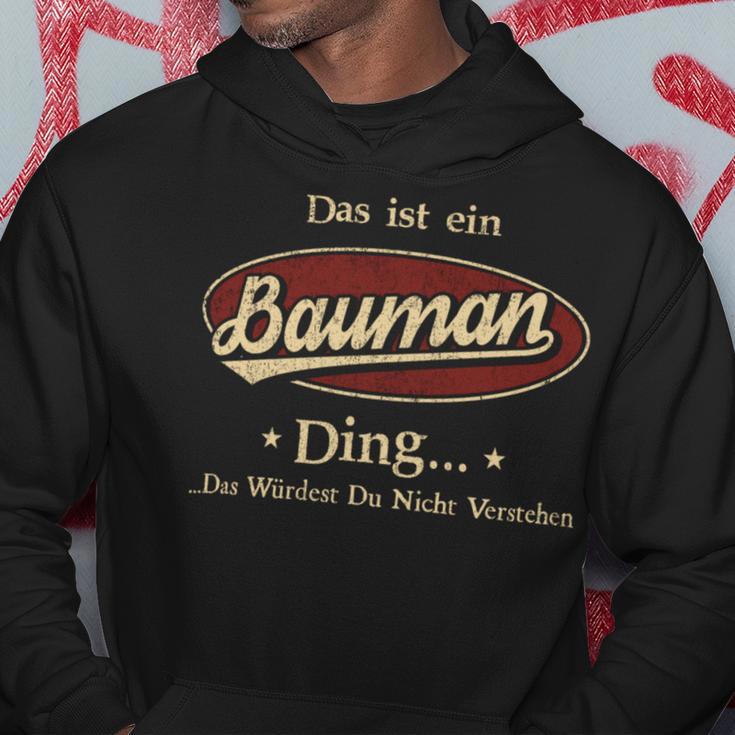 Das Ist Ein Bauman Ding Das Würdest Du Nicht Verstehen Bauman Name Kapuzenpullover Lustige Geschenke